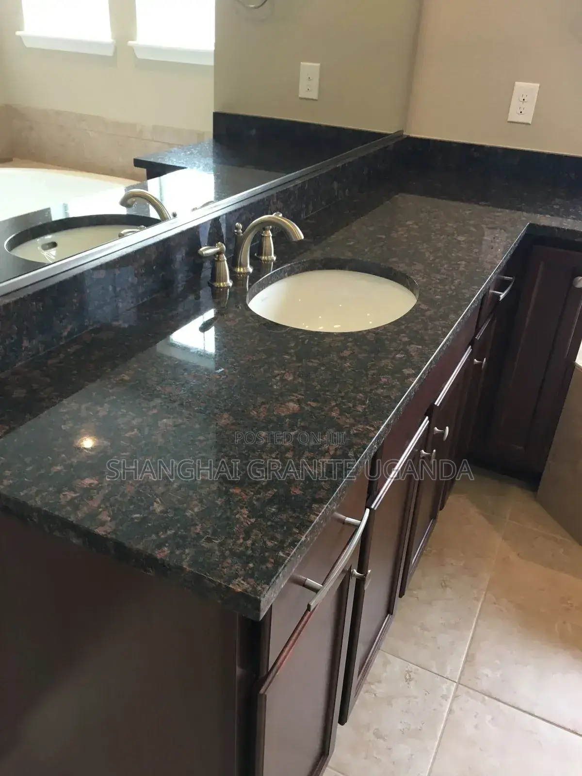 Tan Brown Kitchen Worktop Finishing