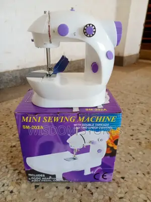 Portable Sewing Machine Adjustable 2-Speed Double Thread + Foot Pedal