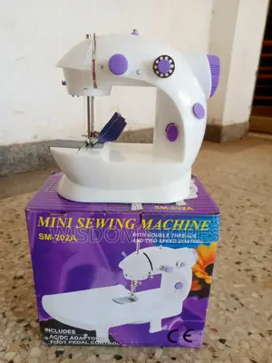 Portable Sewing Machine Adjustable 2-Speed Double Thread + Foot Pedal