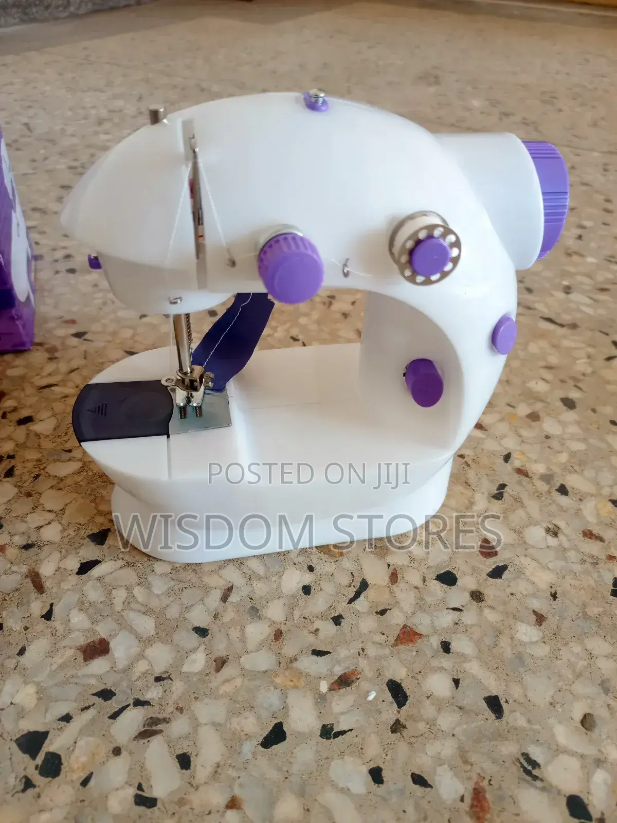 Portable Sewing Machine Adjustable 2-Speed Double Thread + Foot Pedal