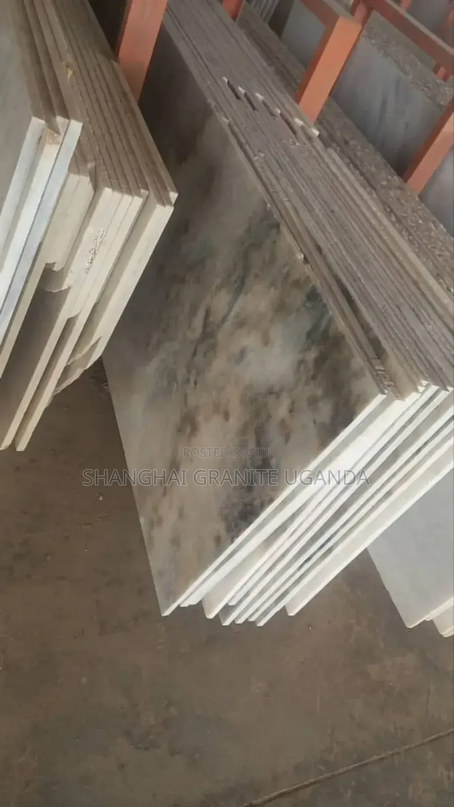 Africa White Marble Cloudy