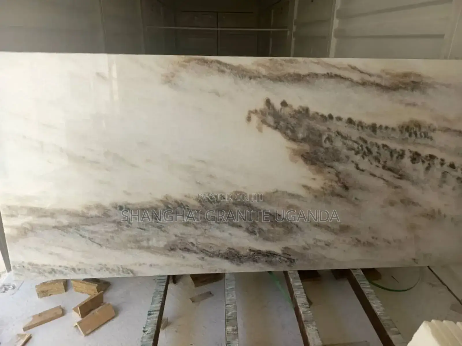 Africa White Marble Cloudy