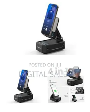 Cell Phone Stand With Instant Wireless Induction Bluetooth