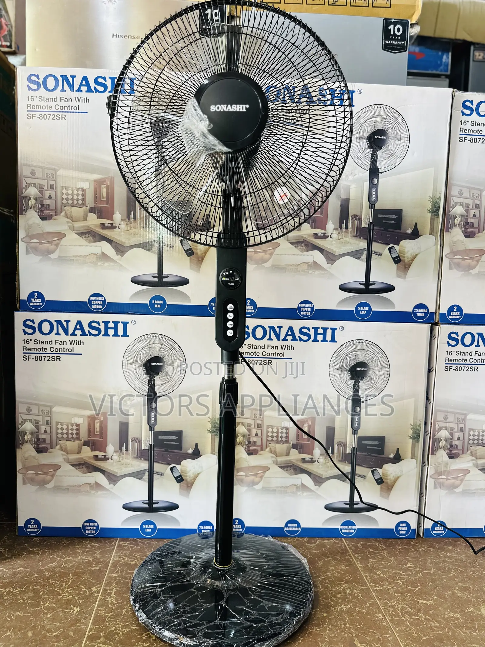 Sonashi Stand Fan With Remote