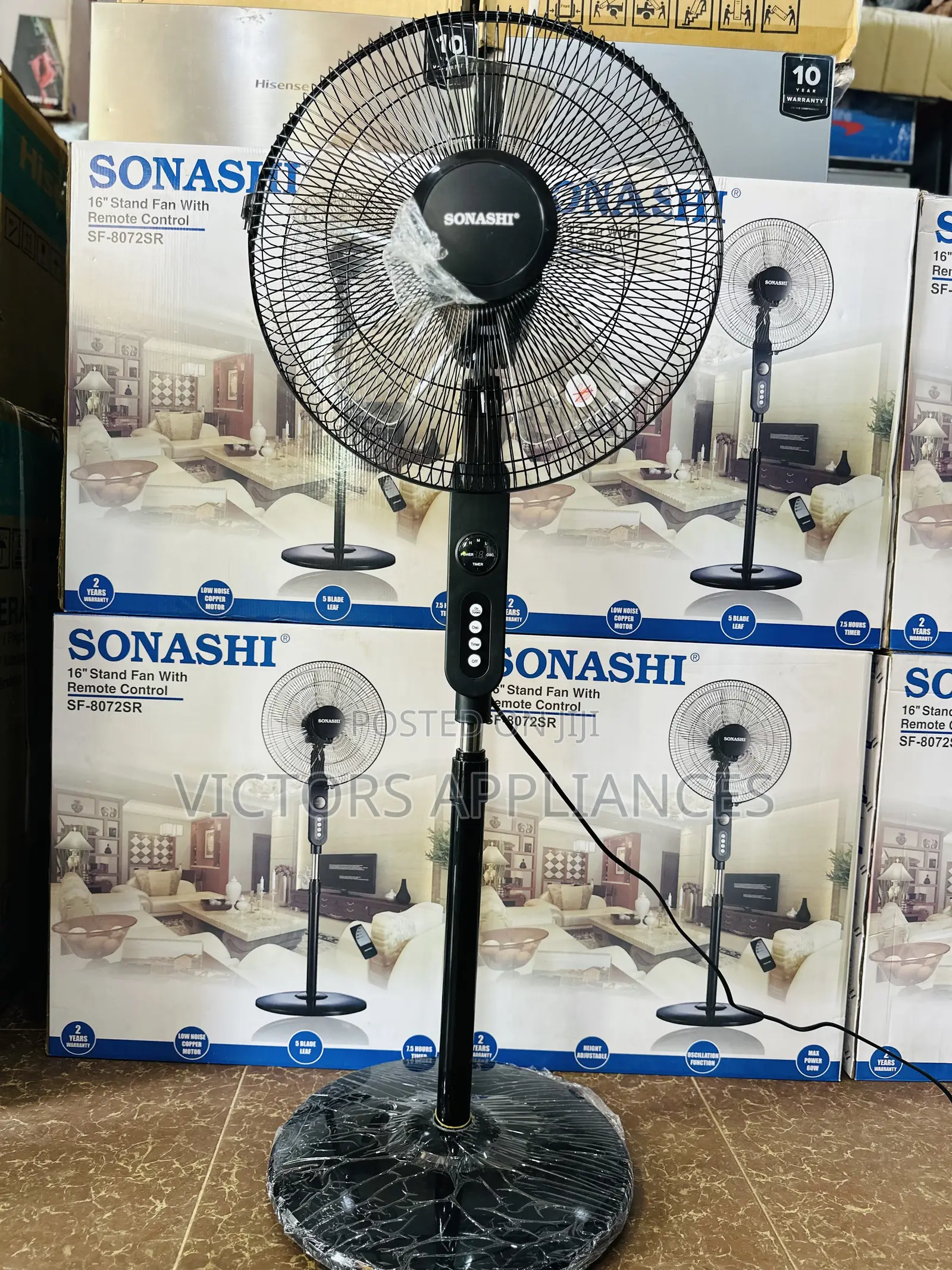 Sonashi Stand Fan With Remote