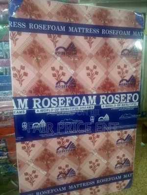 Rosefoam Mattress Super Deluxe.4*6*6inches.( Pink)