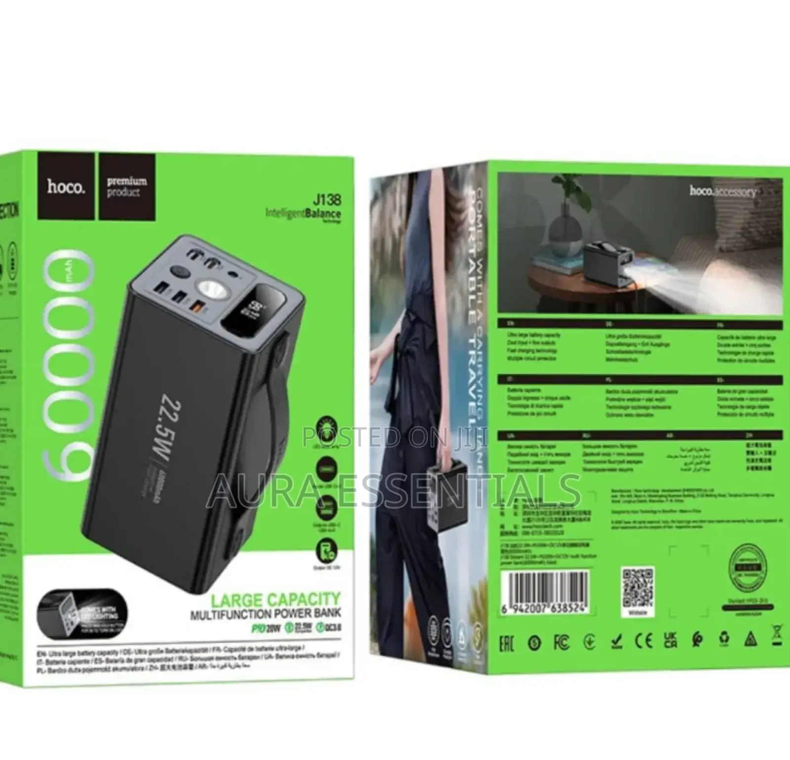 Hoco J138 Intelligent Balance Multi-Function Power