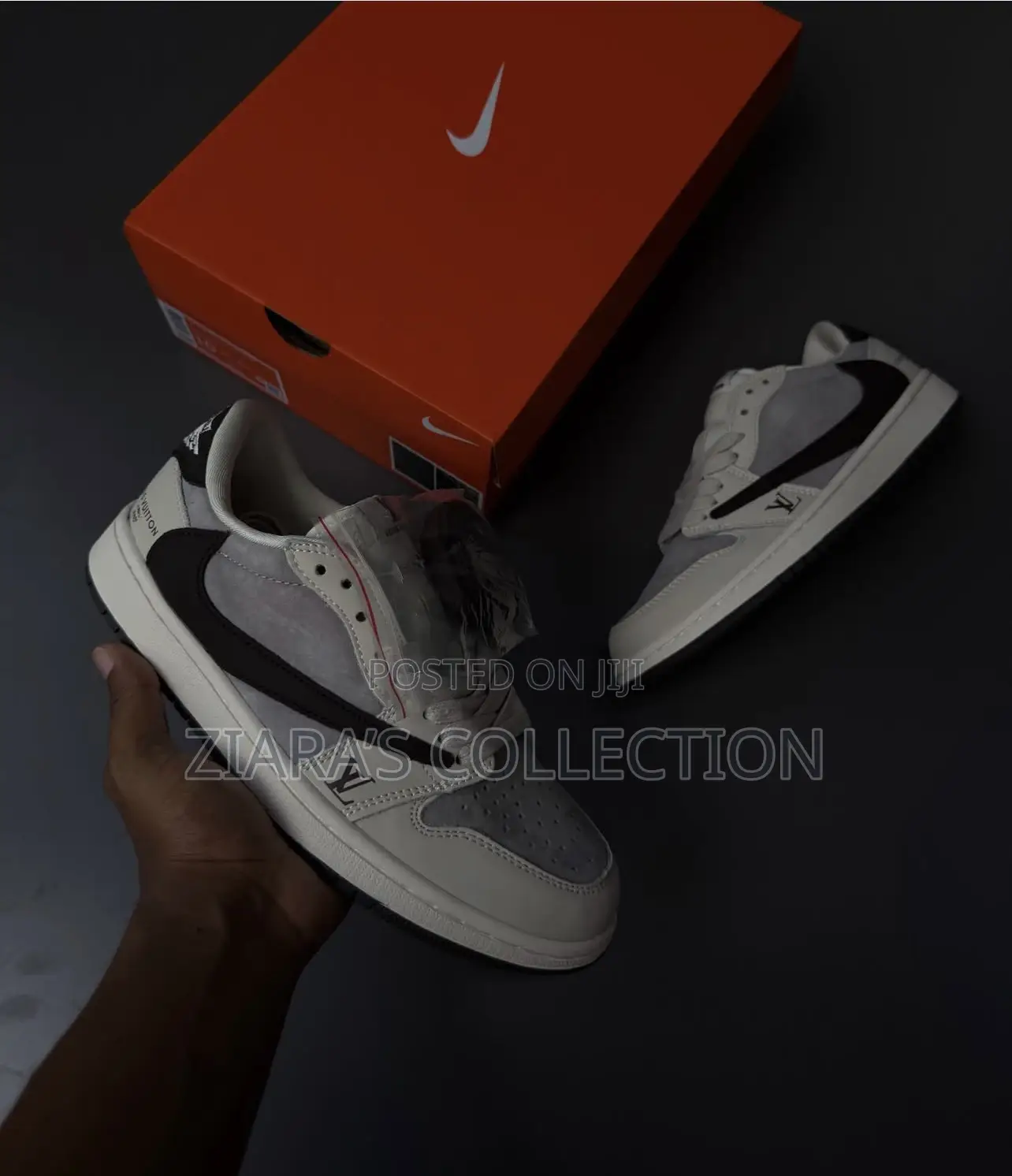 Nike Air Jordan 1 Low Travis Scott X Louis Vuitton Men’S Sneakers