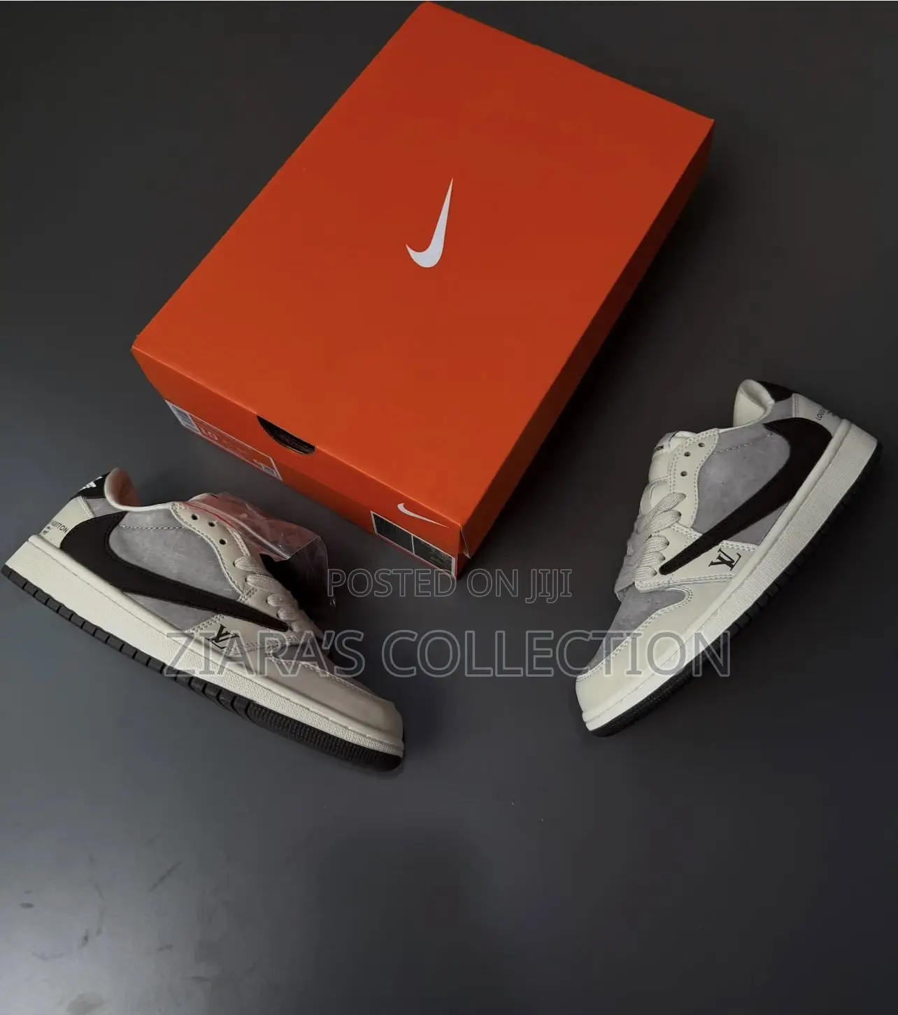 Nike Air Jordan 1 Low Travis Scott X Louis Vuitton Men’S Sneakers