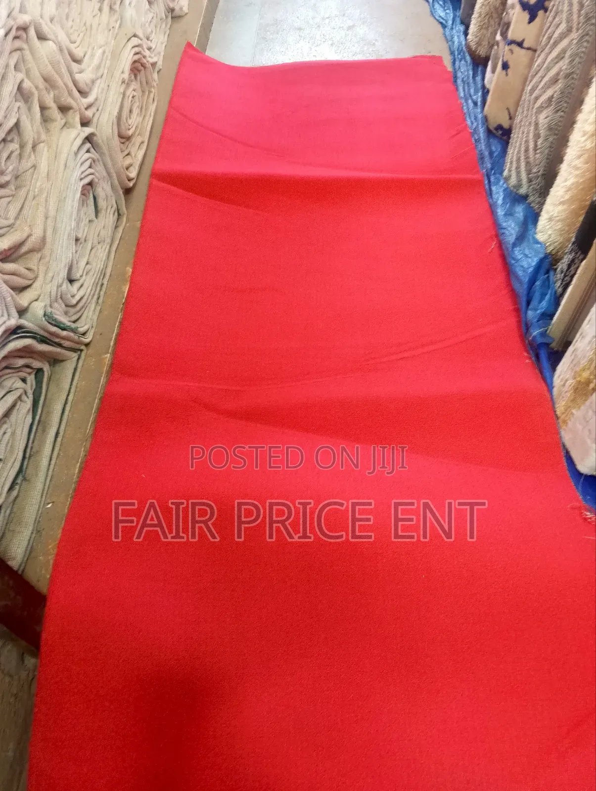 Wall to Wall Carpets. Red