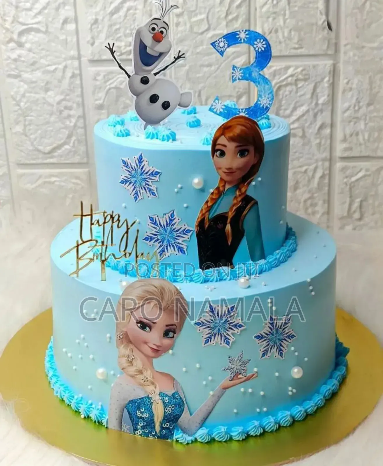 Frozen Cake. Two Tire