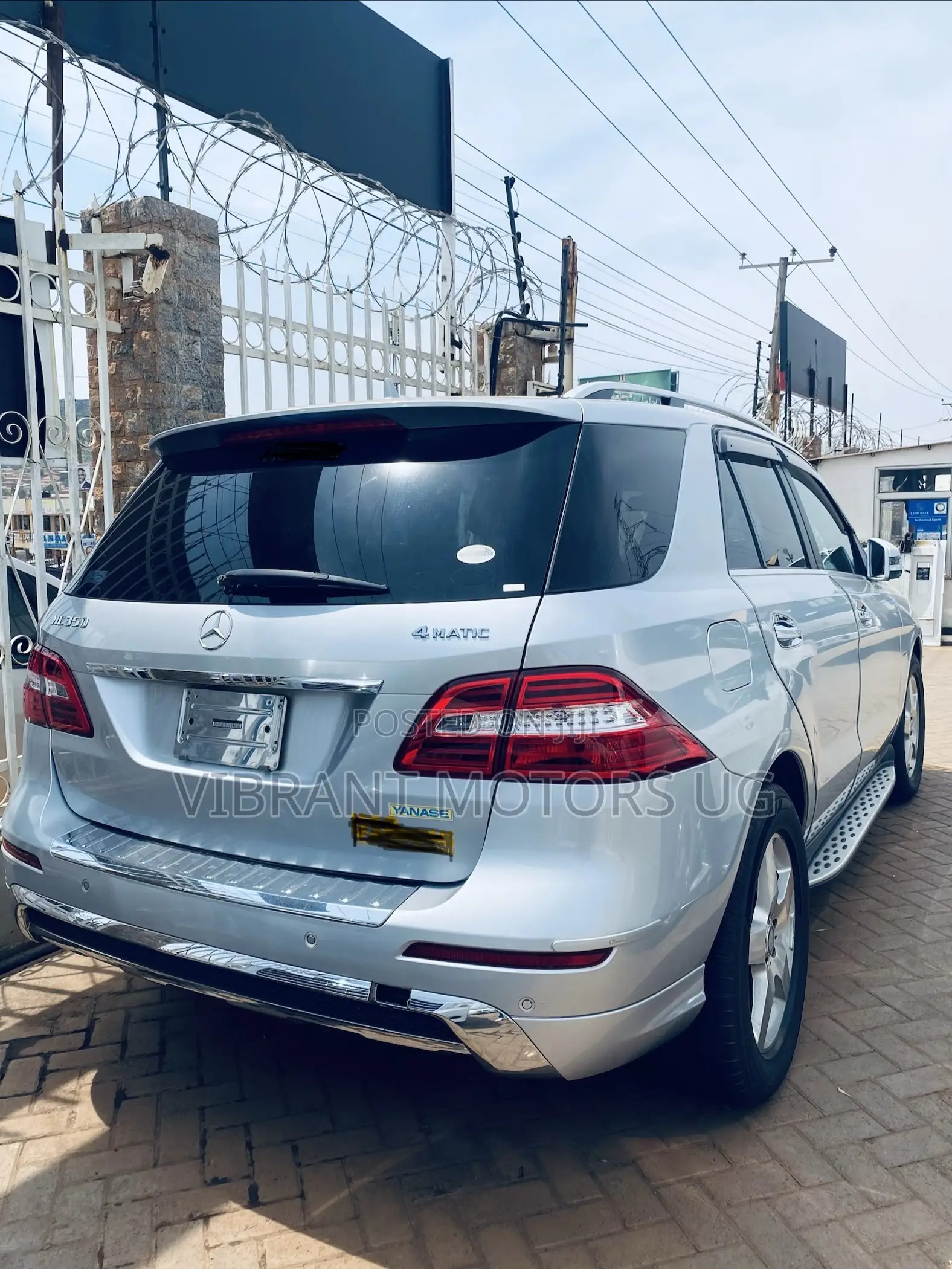 Mercedes-Benz M Class 2012 Silver