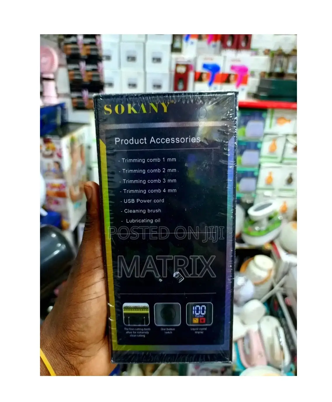 Sokany Professional Hair Clipper, Model Number Sk-Lf-9989.