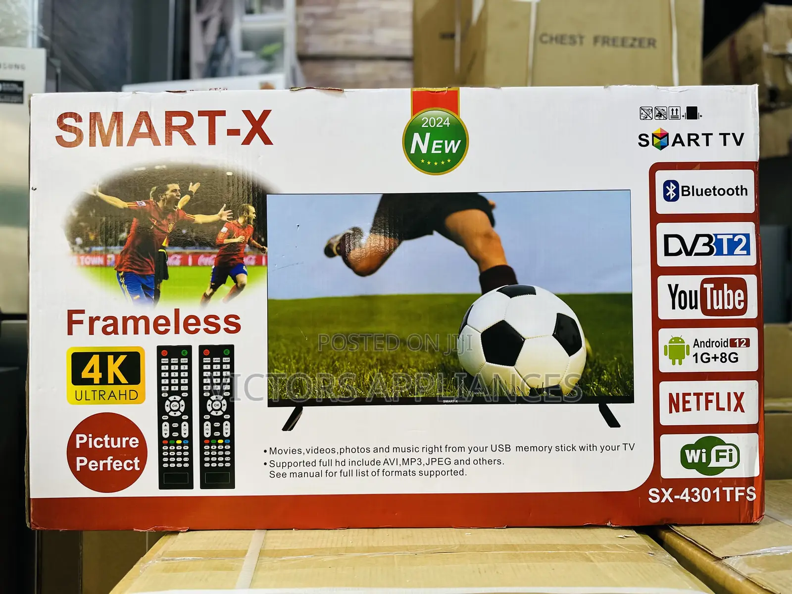 Smart-X 43” Smart Tv