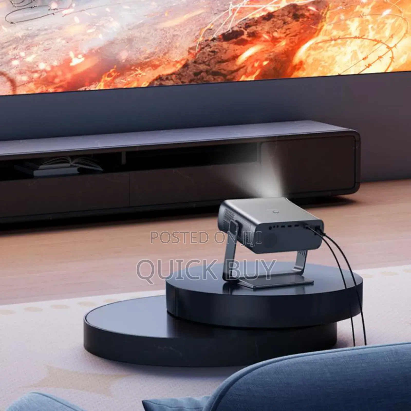 Hoco Dt5 1920x1080p 270ansi Smart Electric Focus Projector