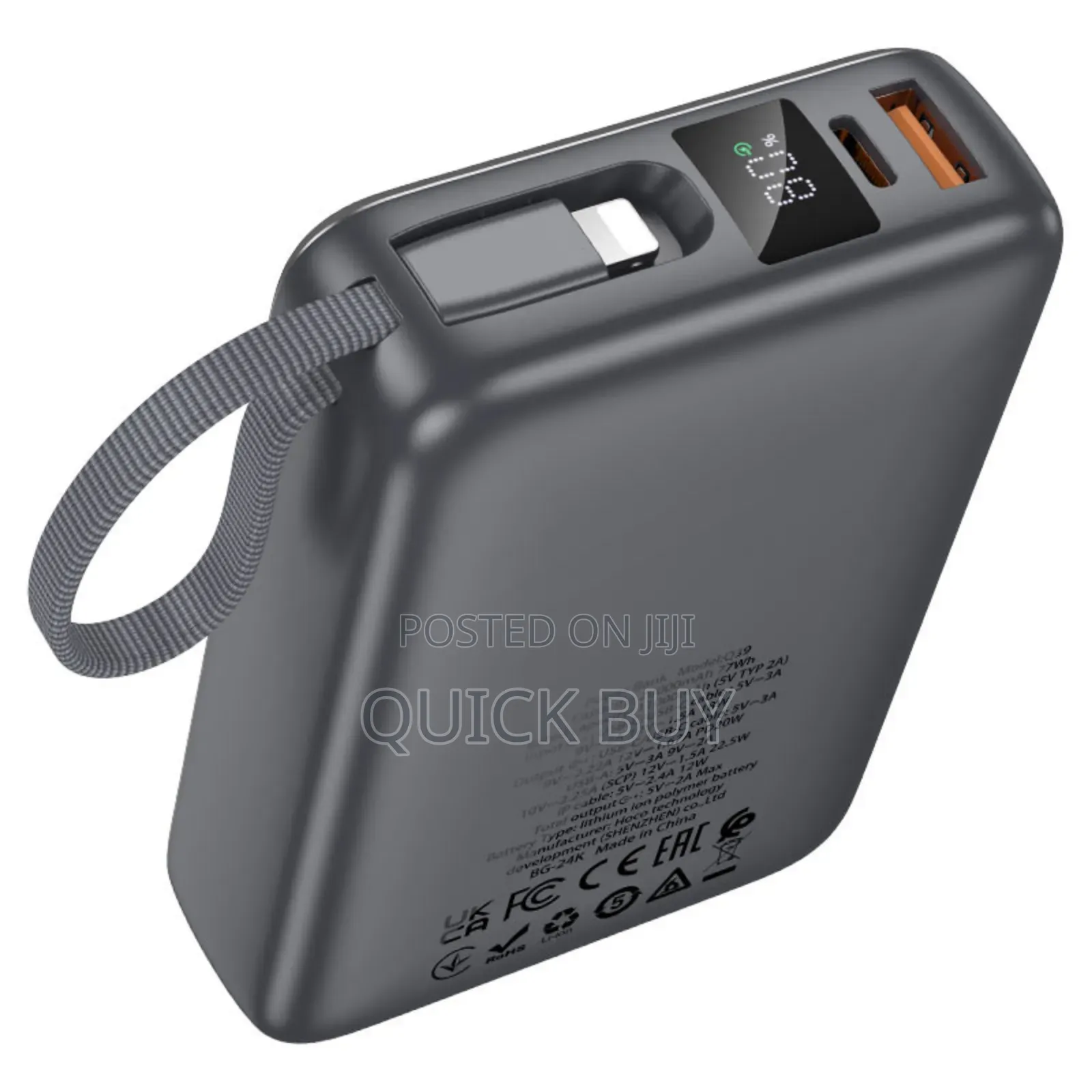 Hoco Q39 Eminente 20000mah Power Bank.