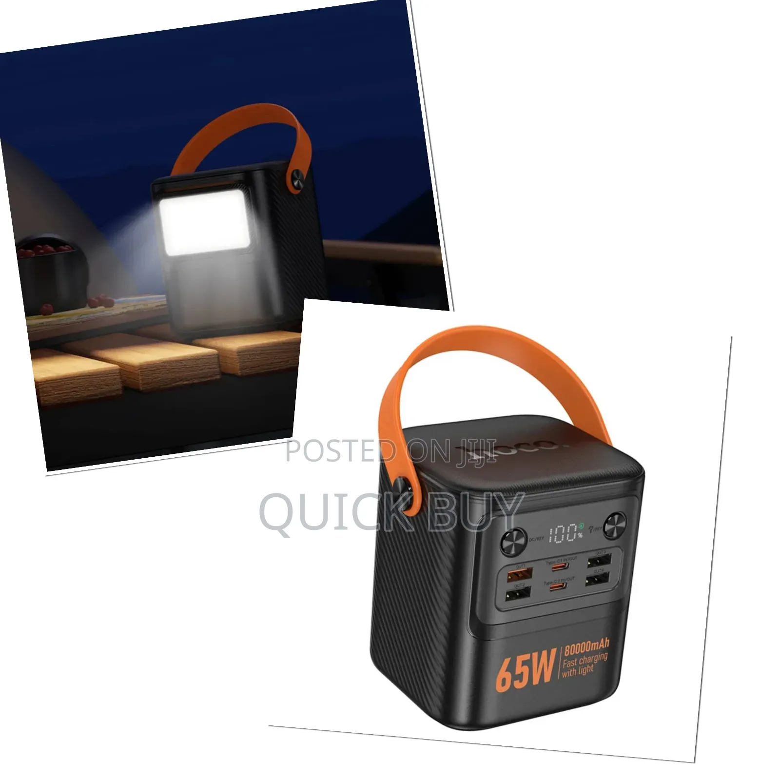 Hoco J152 Pro Intelligentbalance 80000 Large Capacity Power Bank.