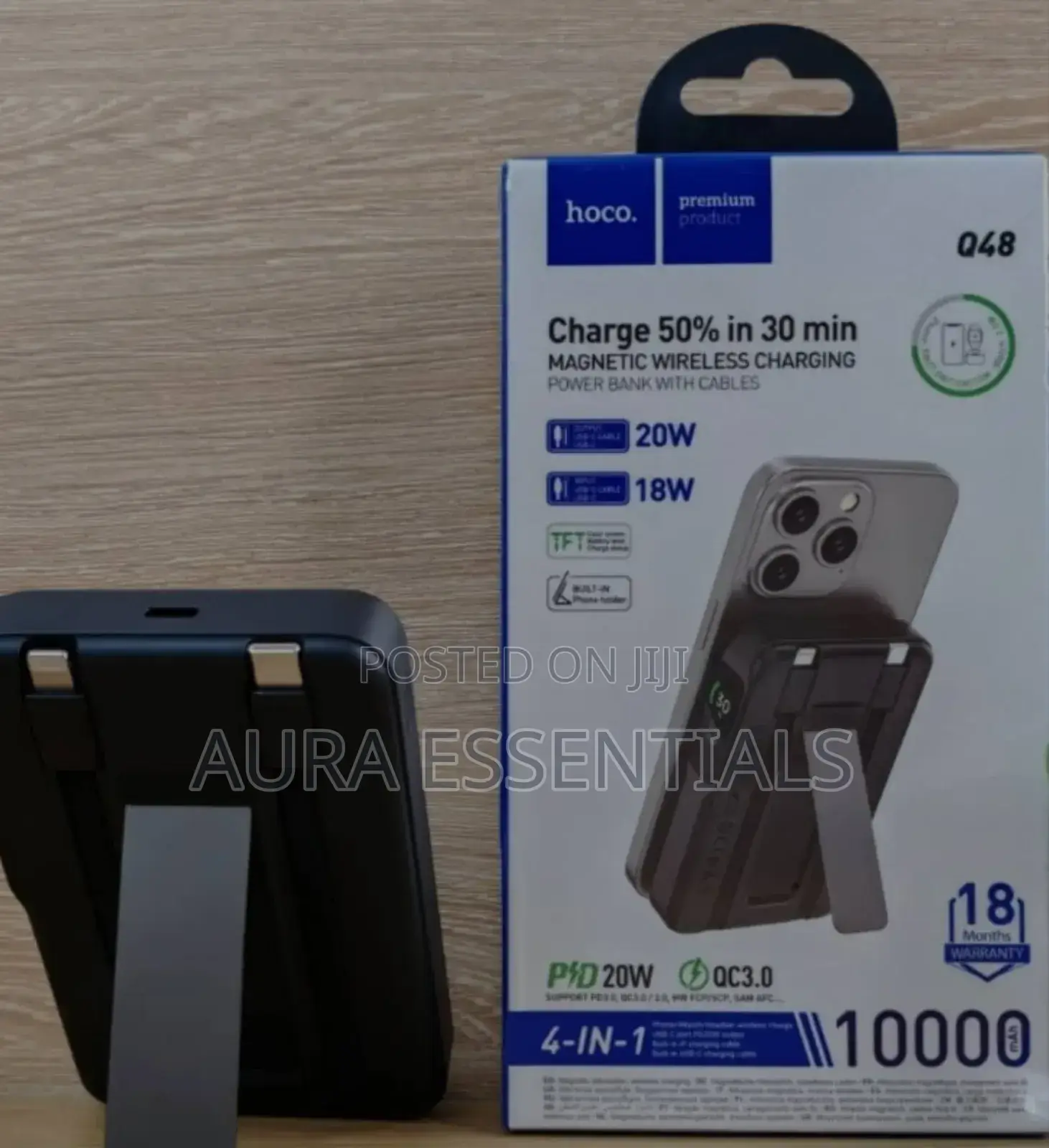 Hoco Q48 Magnetic Wireless Charging Power Bank