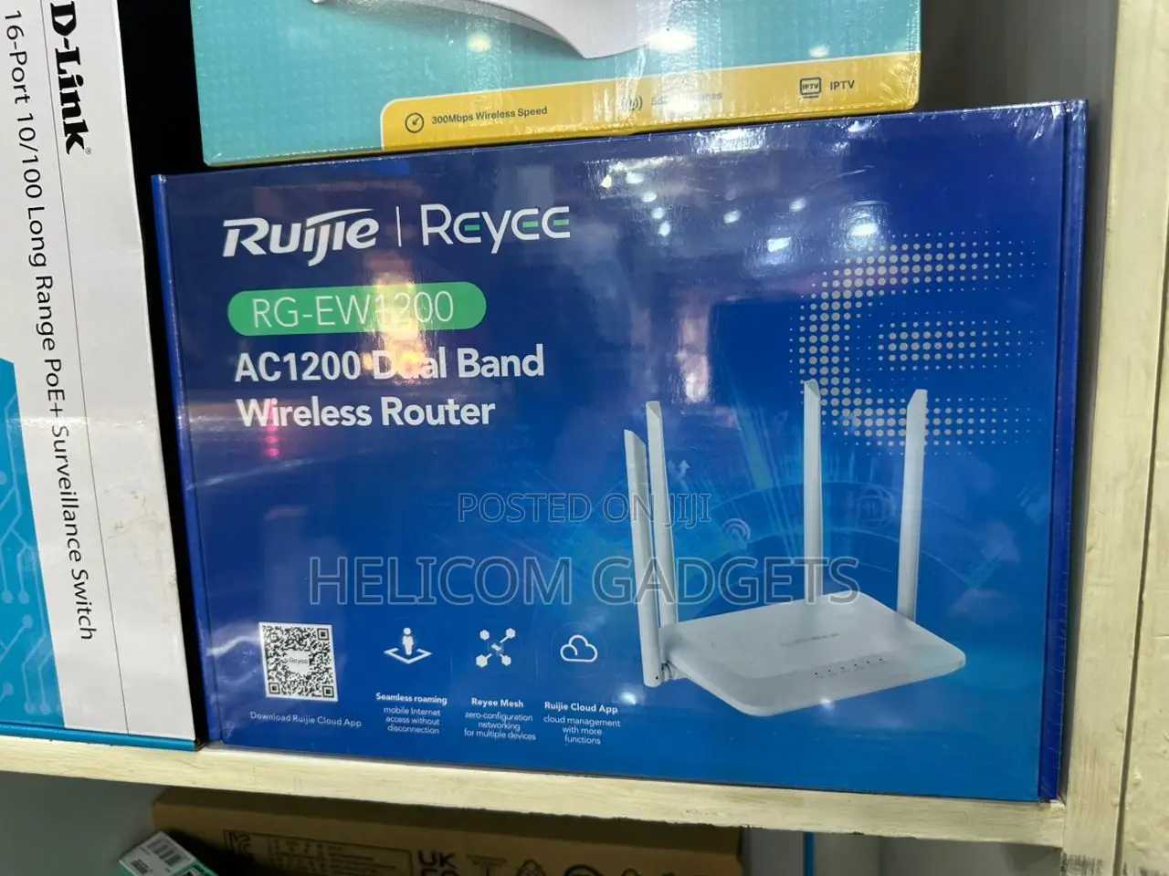 Ruijie Reyee Rg-Ew1200 Ac1200 Dual Band Wireless Router.