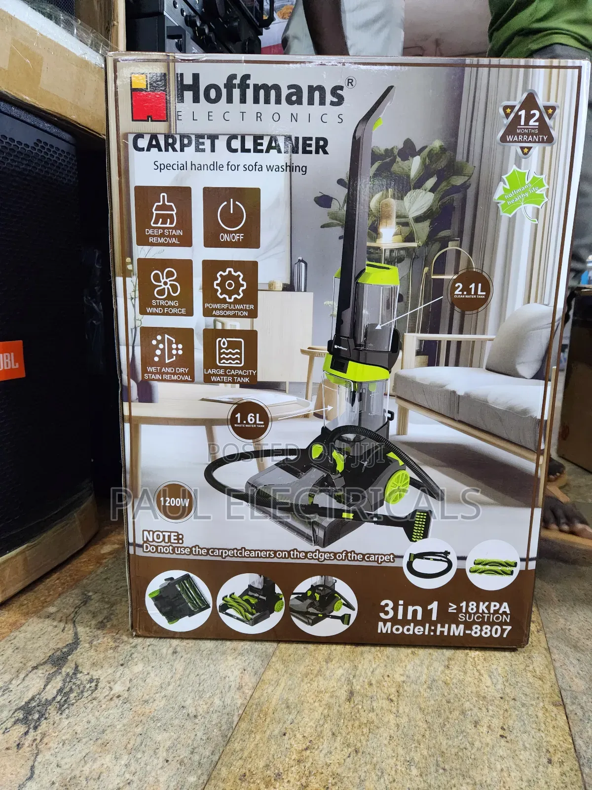Hoffman Carpet Cleaner 8807