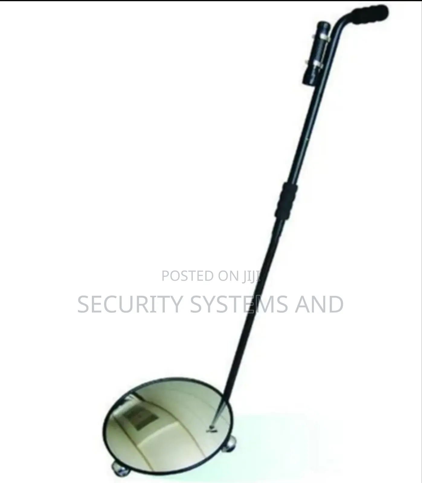 Under Vehicle Search Mirror With Led Torch Light- 12 Inches