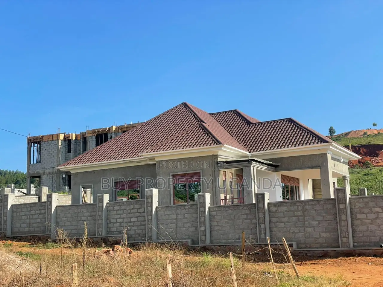Land With Title After Akright - Entebbe