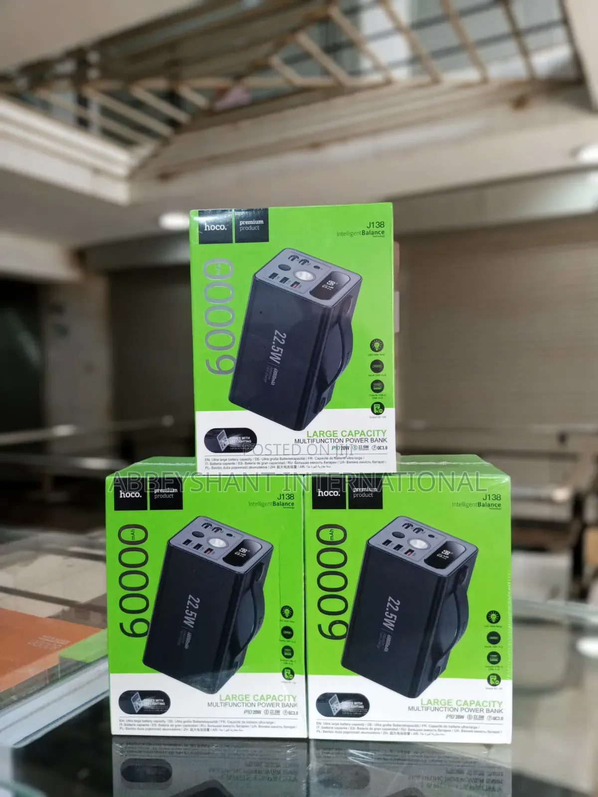 Multi-Function Power Bank. 60000amp Power Bank