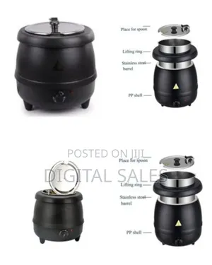6.5l Commercial Soup Kettle Warmer Countertop Food Kettle Warmer