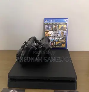 Ps4 Bold-Speed Set, Two Controllers, 11 Games Installed, Crisp Motion.
