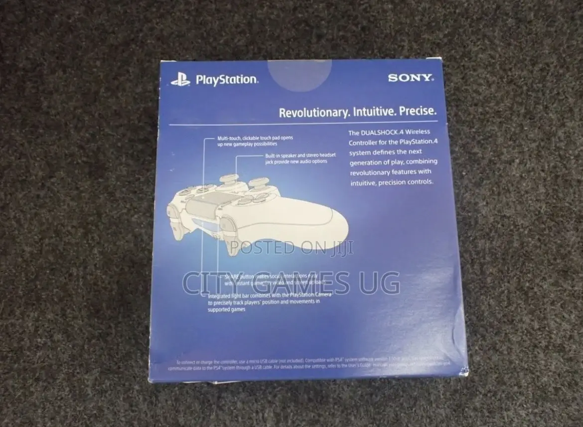 Sony Playstation 4 Ps4 Dual Shock Wireless Controller,White
