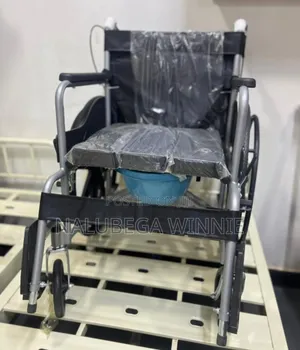 Foldable Commode Wheel Chair