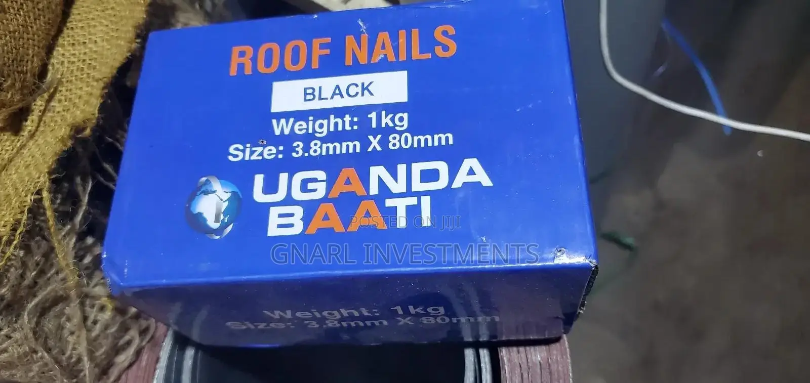 Uganda Baati Roofing Nails
