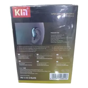 Km Open Ear Wireless Headphones With Ear Hooks – Deep Bass