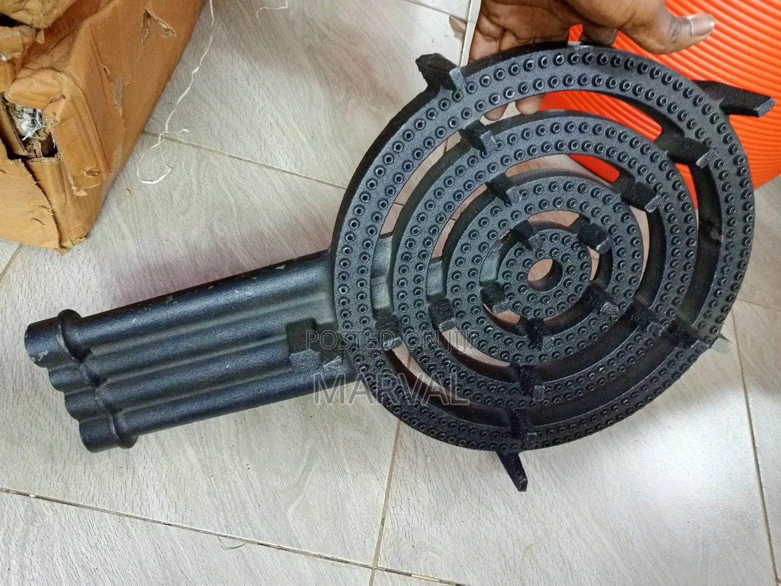 Heavy-Duty, Cast Iron Gas Burner