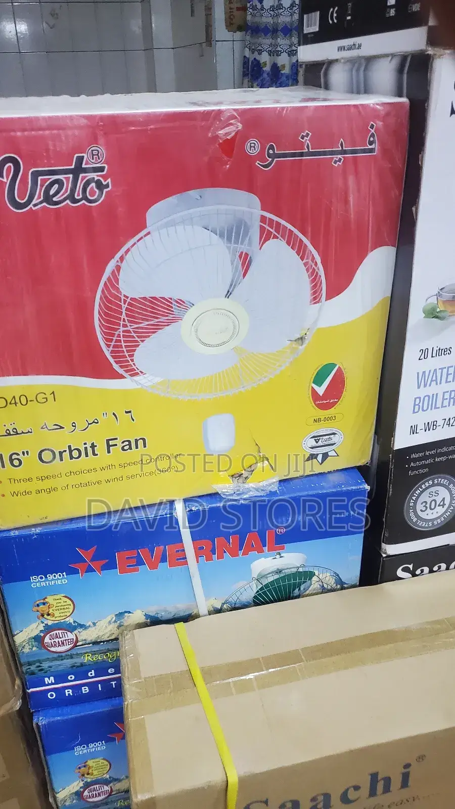 Veto Ceiling Fan – Powerful Energy-Efficient Fan for Home/Office