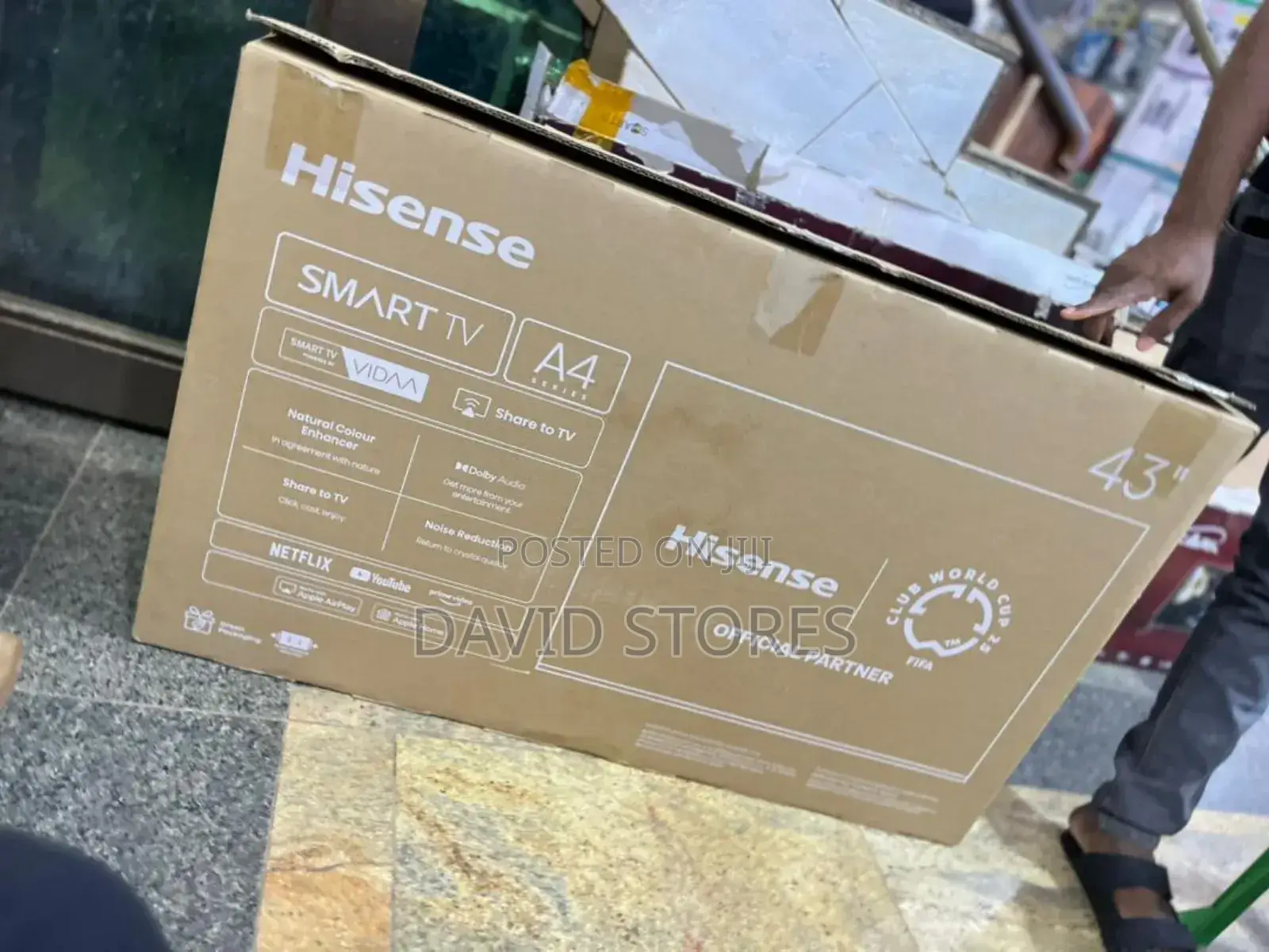 Hisense 43a4qs 43′′ Smart Led Tv – Full Hd, Smart Os