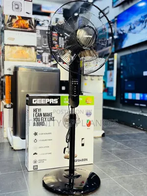 Geepas 16" Stand Fan With Remote Gsf9489
