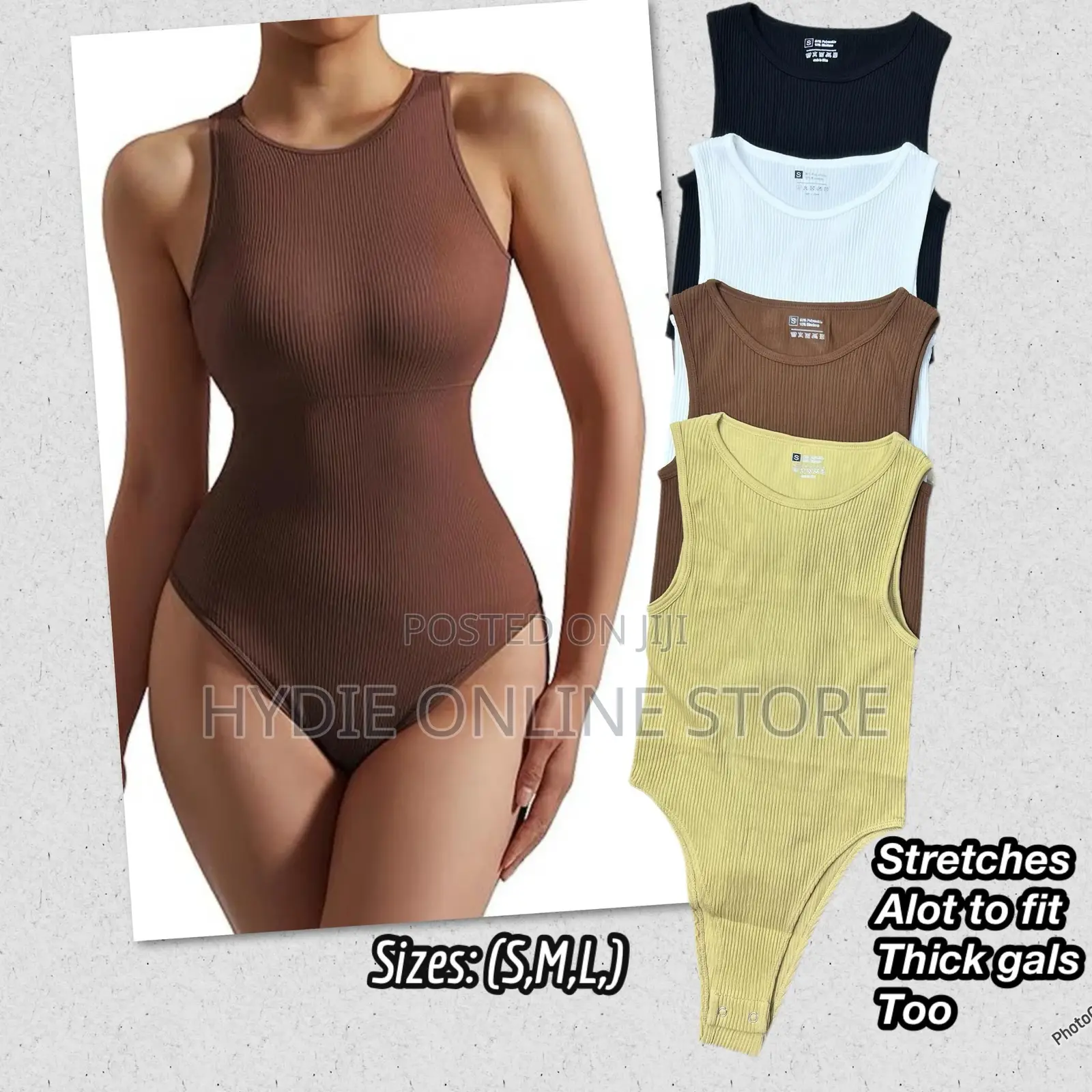 Ribbed Body Suit