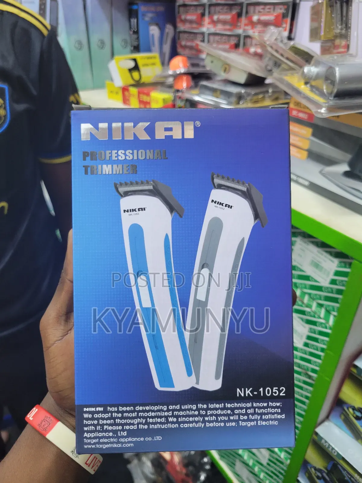 Nikai Professional Rechargeable Hair Trimmer.