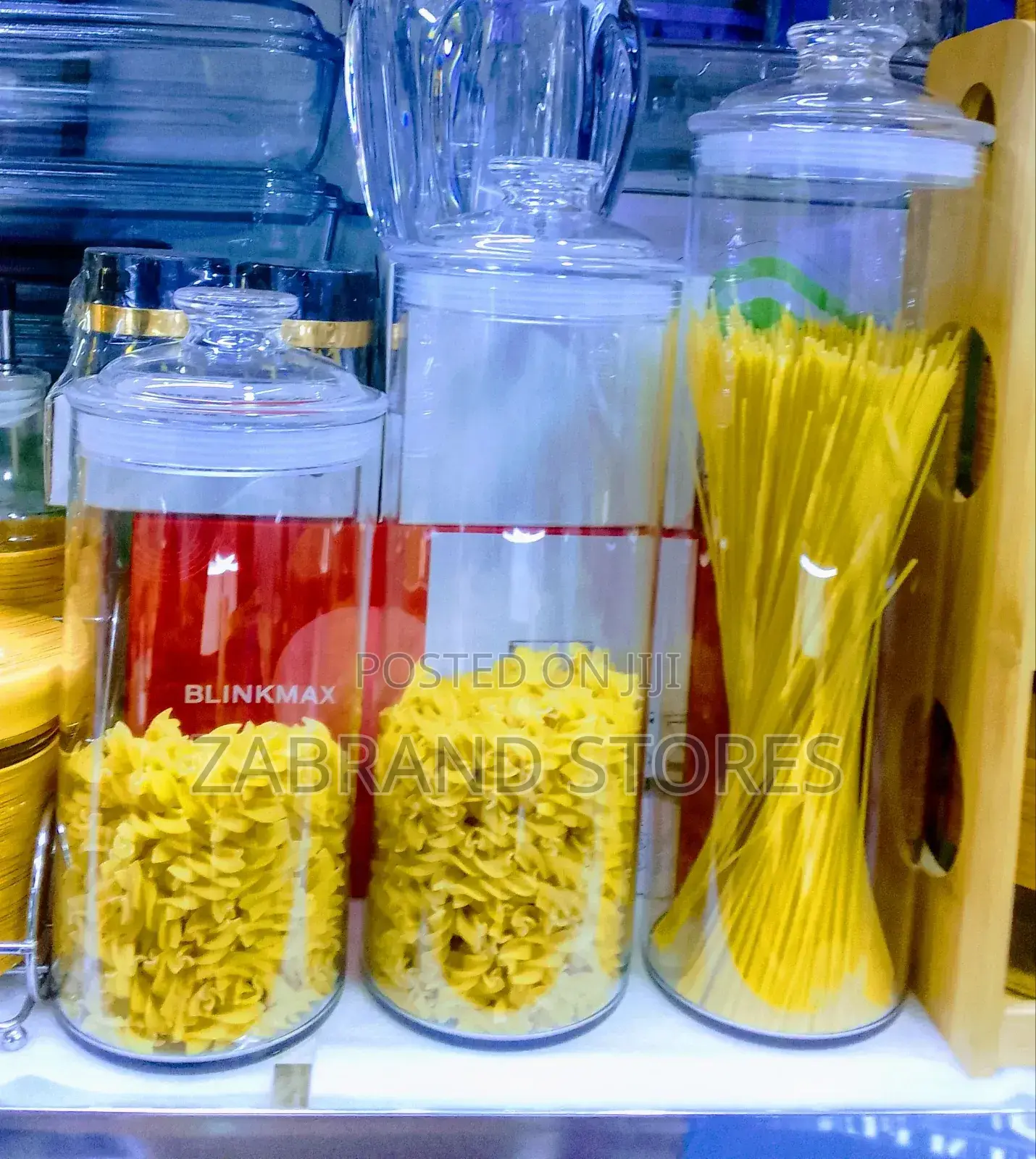 Kitchen Glass Canister 3 PCS