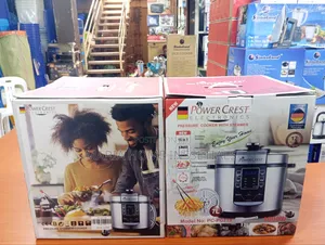 15in 1 Power Crest Pressure Cooker With Steamer
