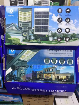 Solar Light With a Solar 2lens Camera