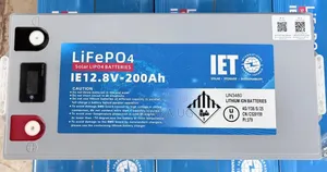 12.8 200ah Iet Lithium Iron Battery