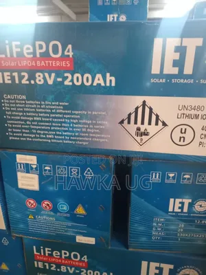 12.8 200ah Iet Lithium Iron Battery