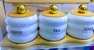 Ceramic Canister Set 3pcs