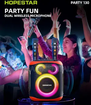 Hopestar Ultimate Heavy-Duty Bluetooth Speaker With Karaoke