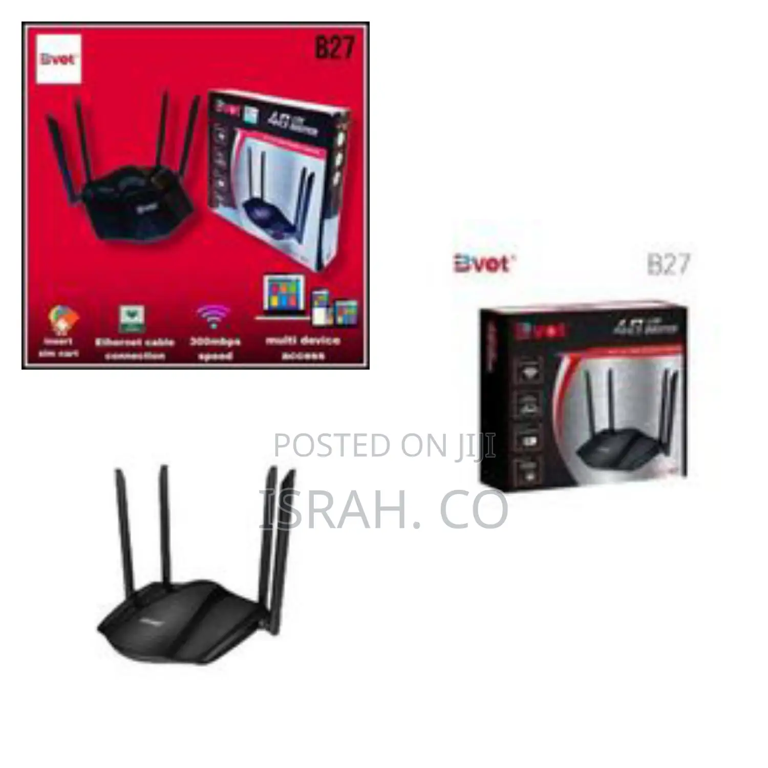 Bvot B27 Universal 4g Lte Wireless Router 300mbps Speed
