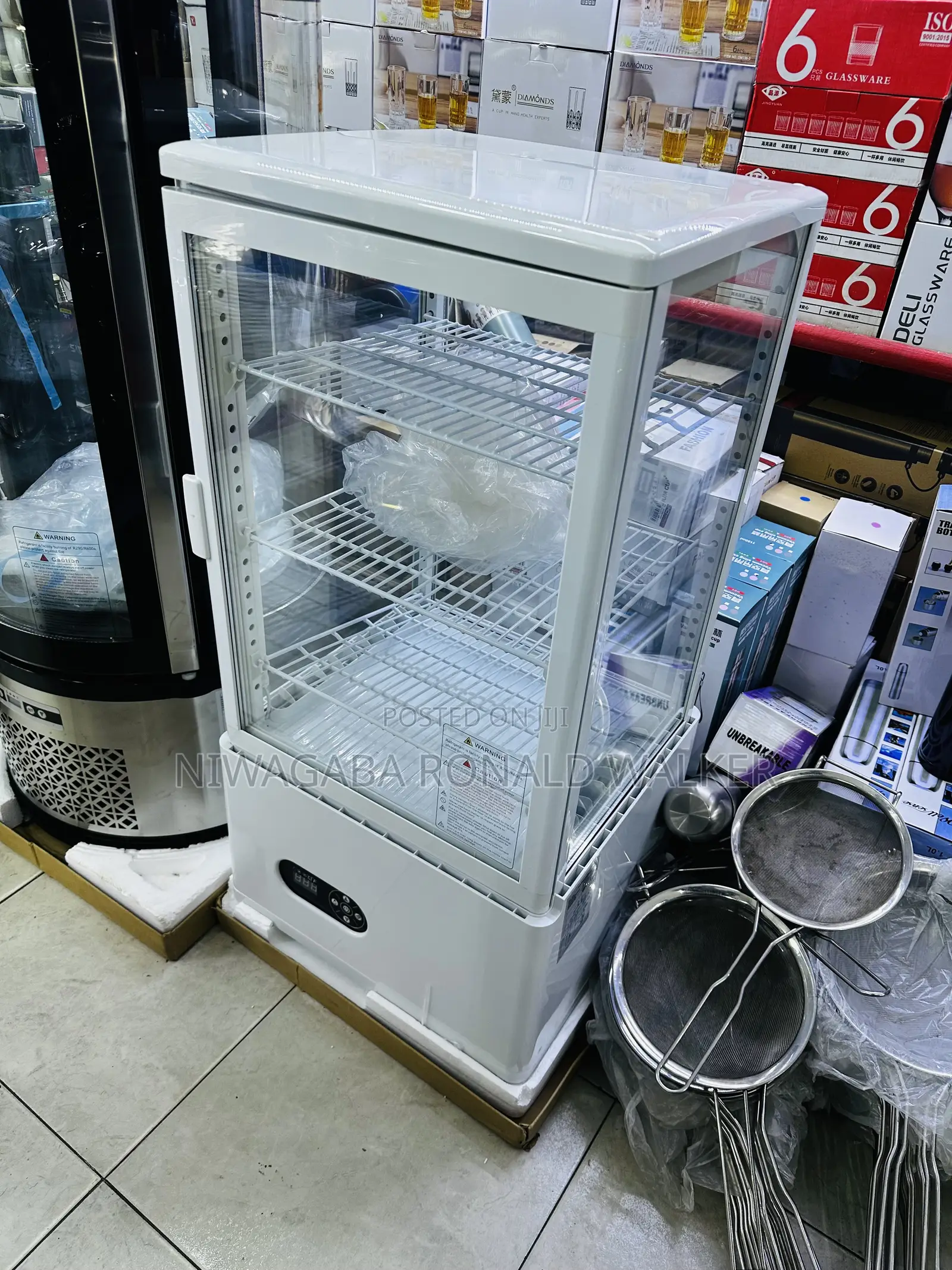 3-Layer Vertical Cake Display Chiller Machine