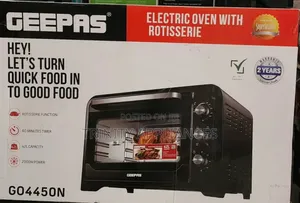 Geepas 42 Litre Electric Oven With Rottiserie Ggo4450