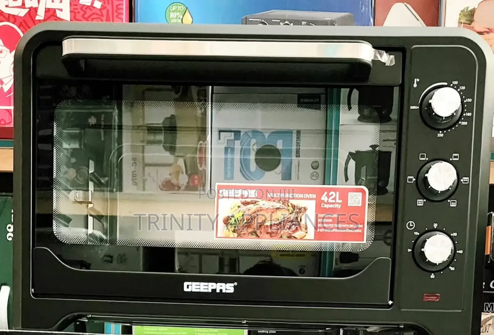 Geepas 42 Litre Electric Oven With Rottiserie Ggo4450